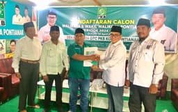 Pendaftaran Bakal Calon Wali Kota Pontianak: H. AHMAD KHOLIL
